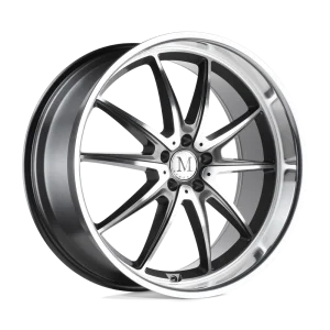 Mandrus – ARGENT – Gunmetal – 19″x9.5″ 49mm – Summer Wheels – 1995AGT495112G66